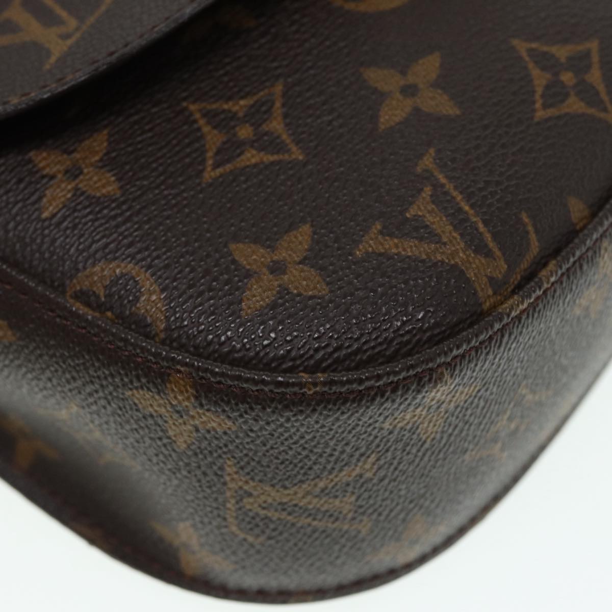LOUIS VUITTON Monogram Saint Cloud GM Shoulder Bag M51242 LV fm3696
