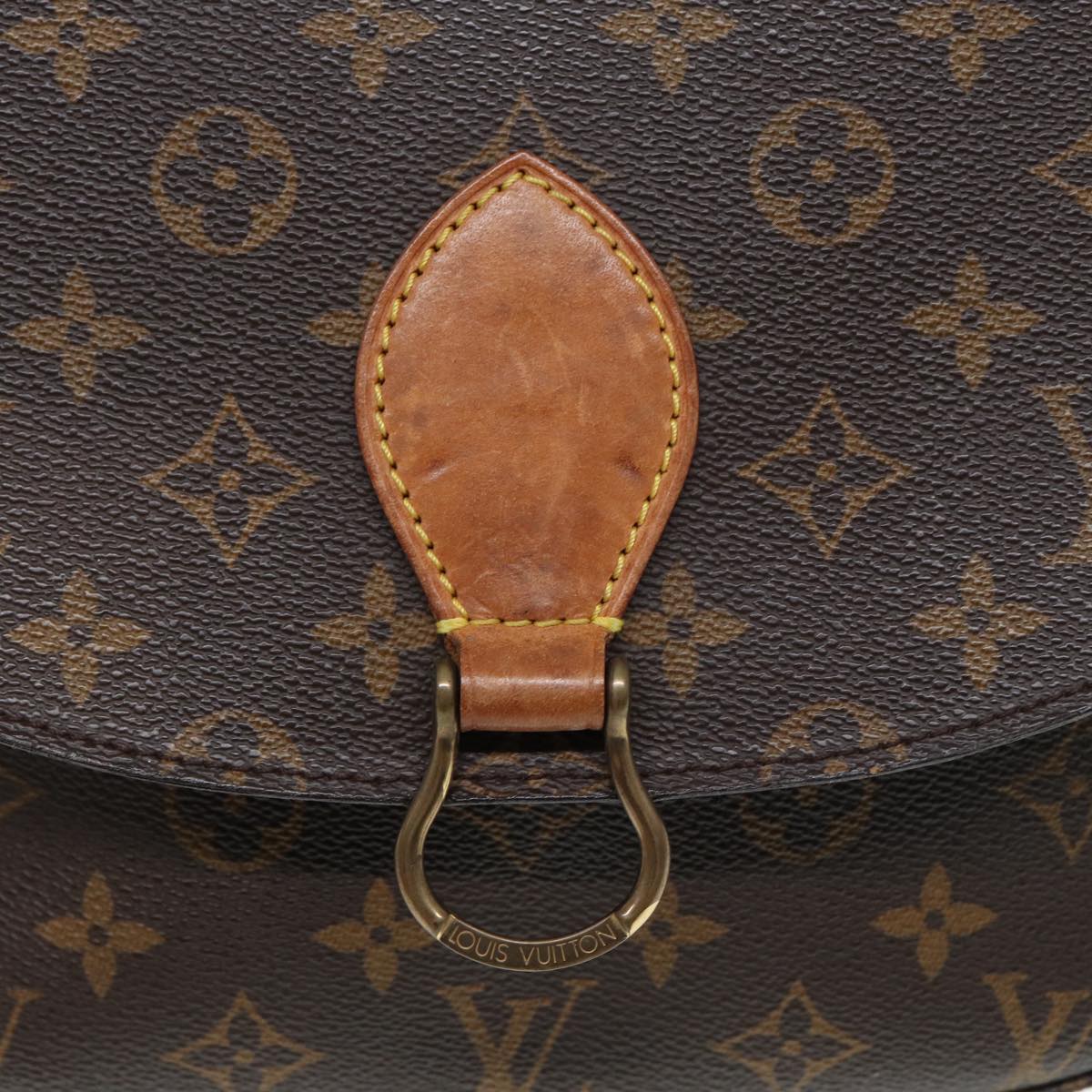 LOUIS VUITTON Monogram Saint Cloud GM Shoulder Bag M51242 LV fm3696