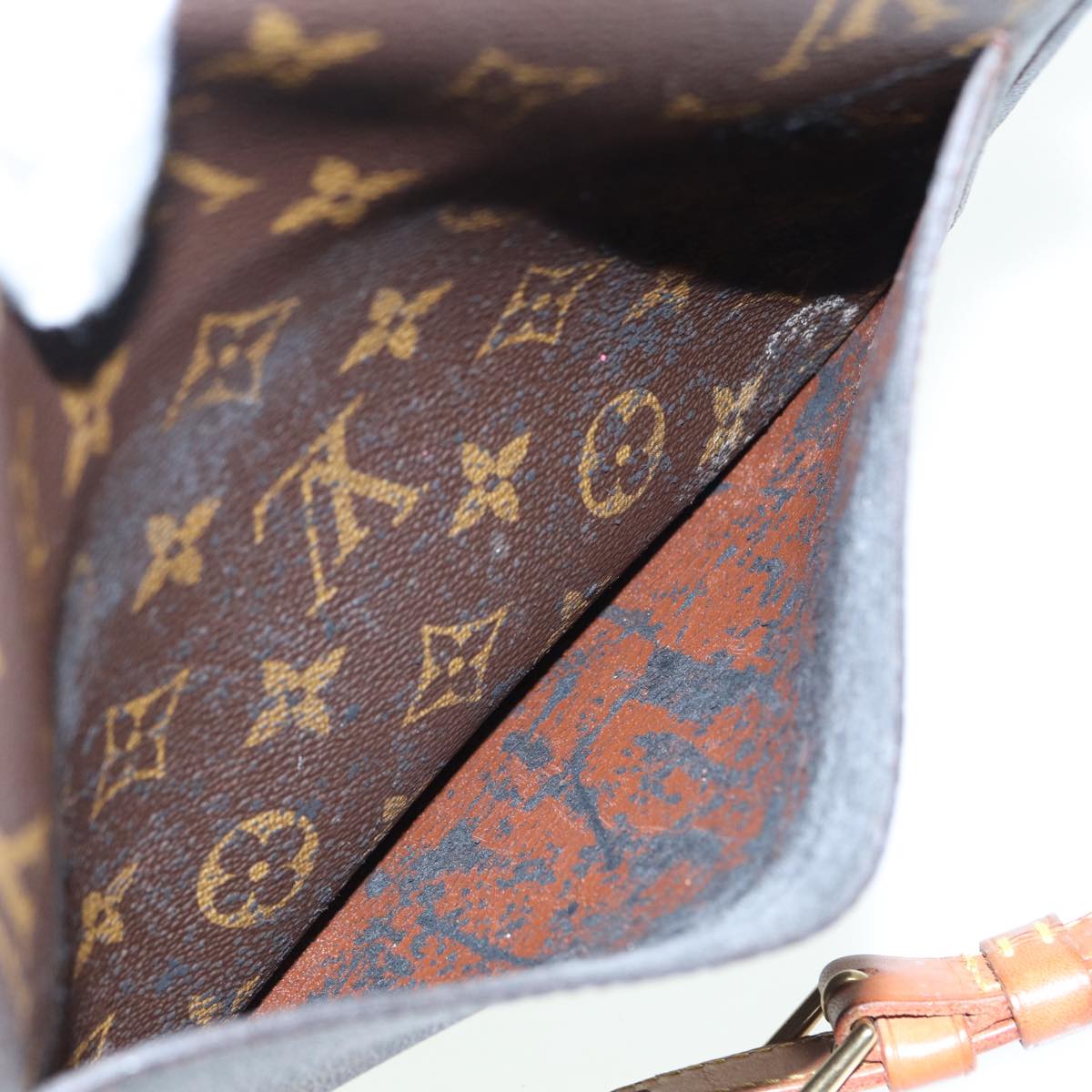 LOUIS VUITTON Monogram Saint Cloud GM Shoulder Bag M51242 LV fm3696