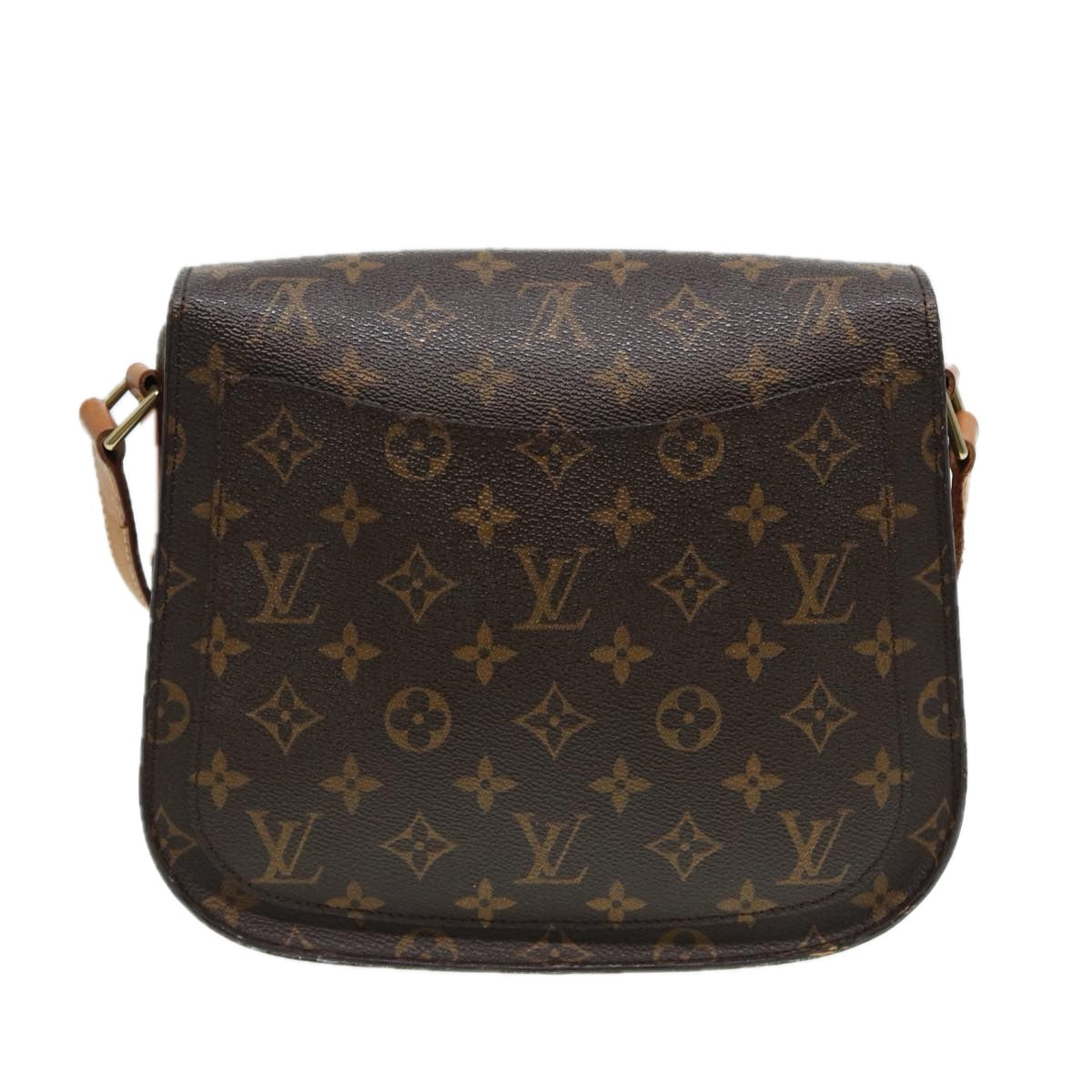 LOUIS VUITTON Monogram Saint Cloud GM Shoulder Bag M51242 LV fm3696