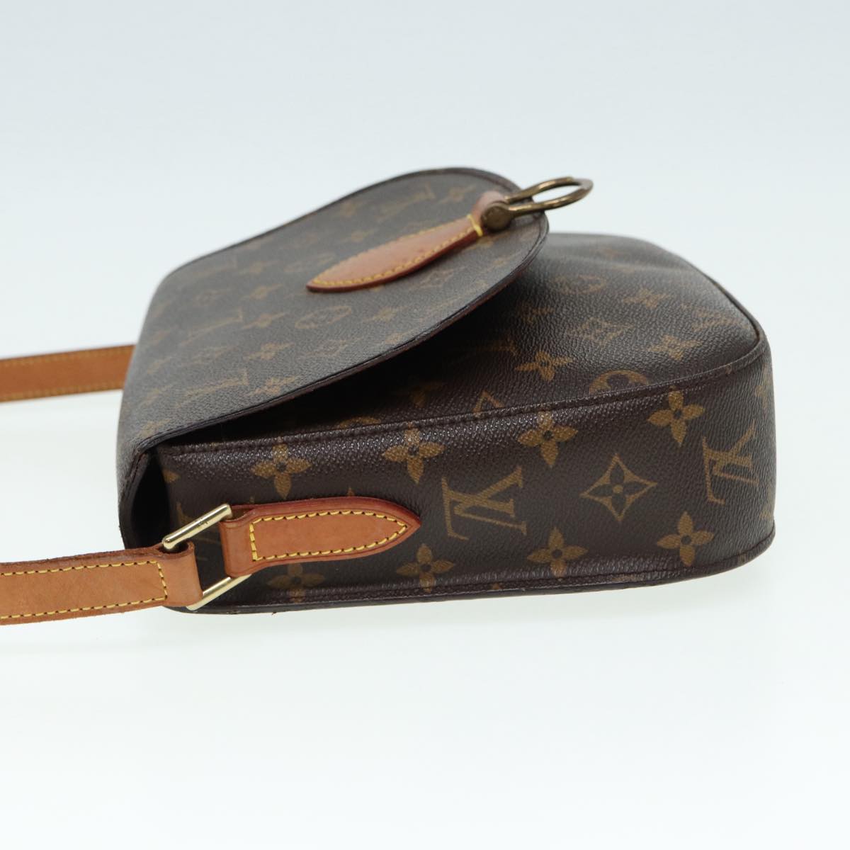 LOUIS VUITTON Monogram Saint Cloud GM Shoulder Bag M51242 LV fm3696