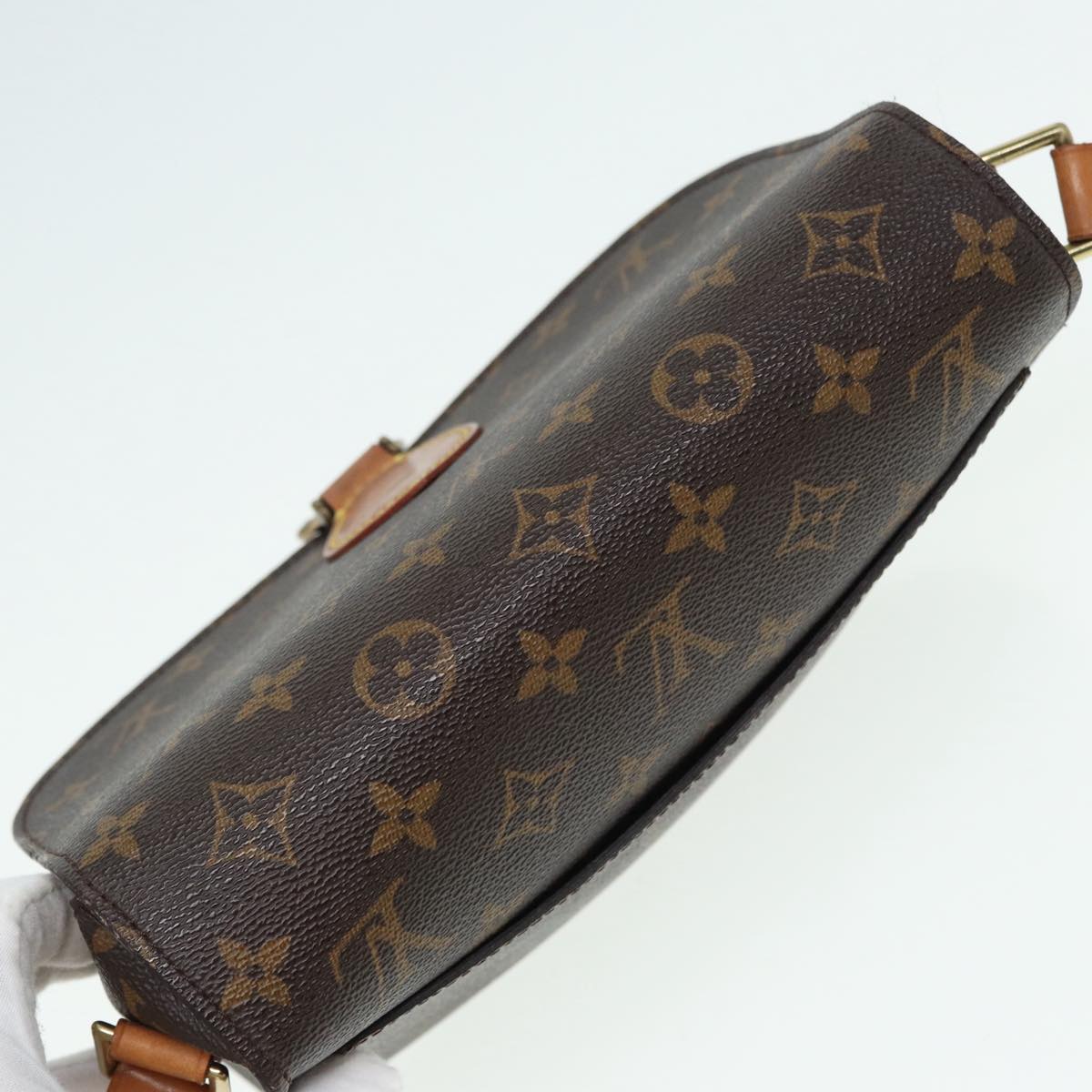 LOUIS VUITTON Monogram Saint Cloud GM Shoulder Bag M51242 LV fm3696
