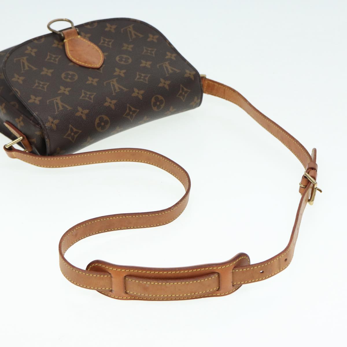 LOUIS VUITTON Monogram Saint Cloud GM Shoulder Bag M51242 LV fm3696