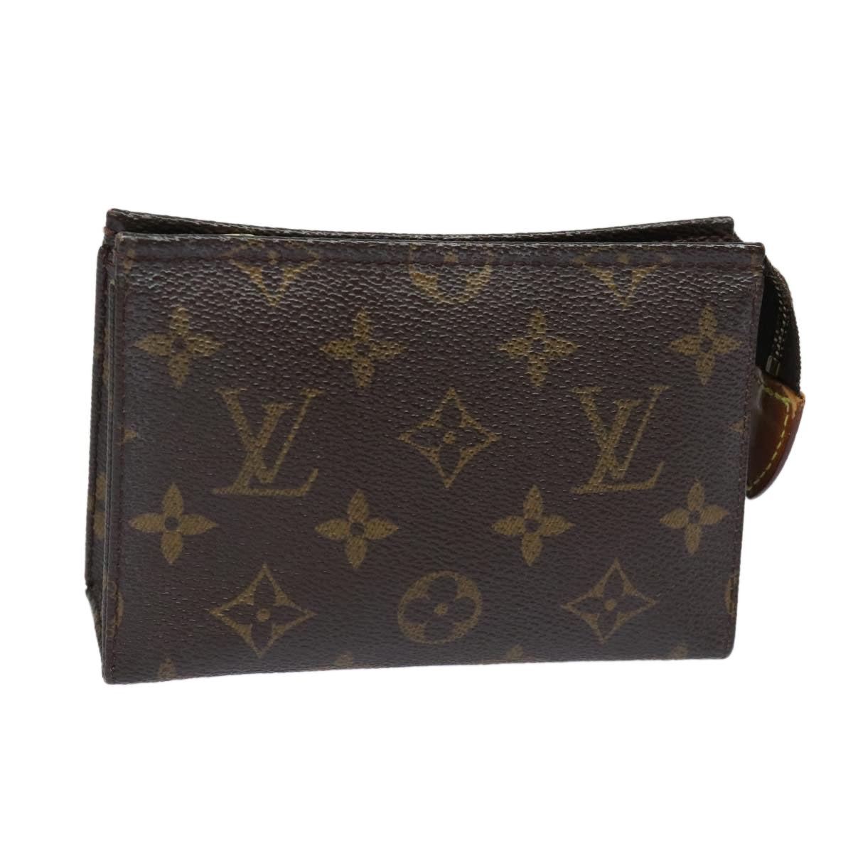 LOUIS VUITTON Monogram Poche Toilette 15 Pouch M47546 LV fm3698