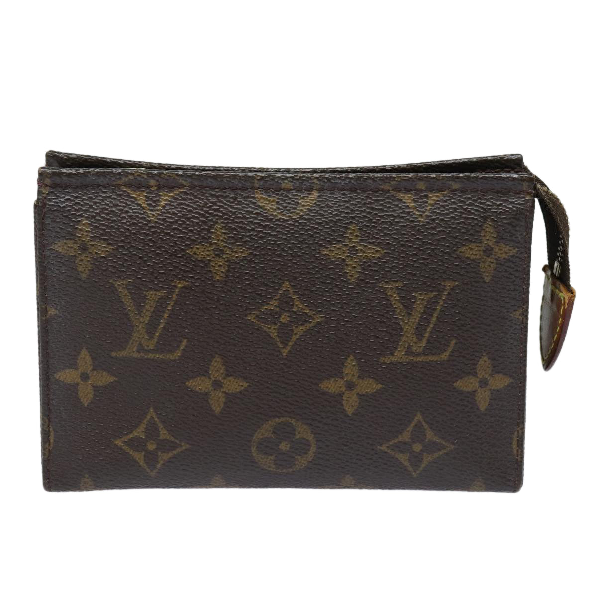 LOUIS VUITTON Monogram Poche Toilette 15 Pouch M47546 LV fm3698