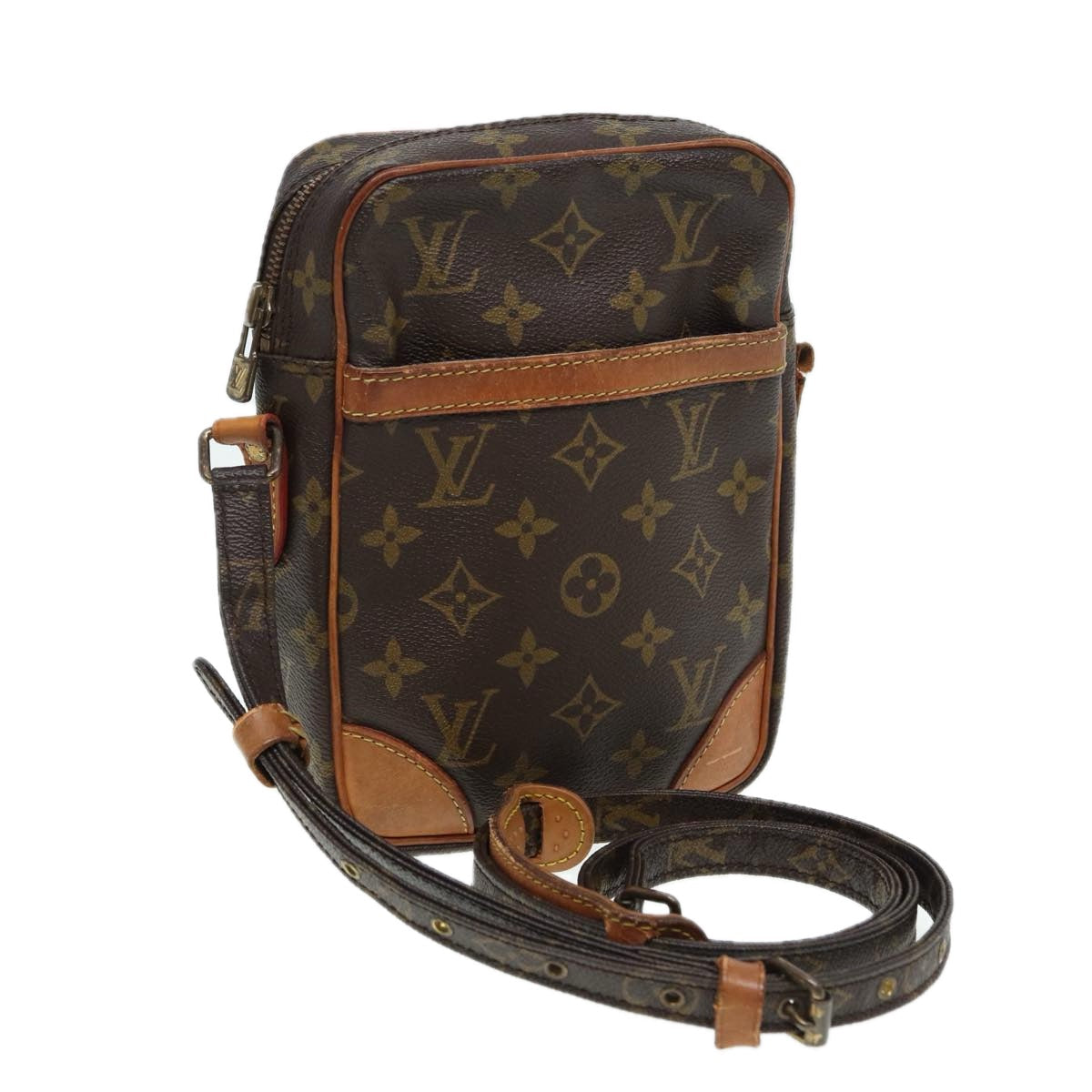 LOUIS VUITTON Monogram Danube Shoulder Bag M45266 LV fm3702