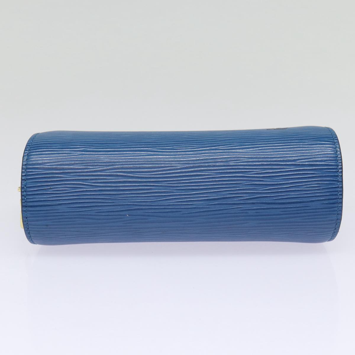 LOUIS VUITTON Epi Dauphine PM Pouch Blue M48445 LV fm3723