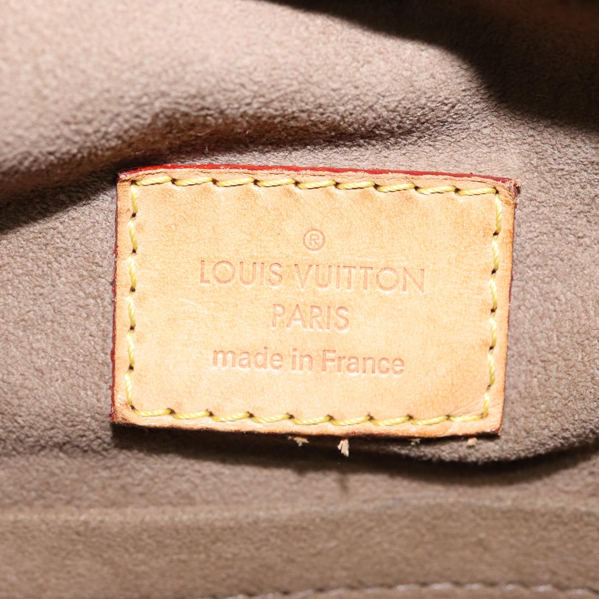 LOUIS VUITTON Monogram Multicolor Claudia Hand Bag Black M40194 LV fm3736