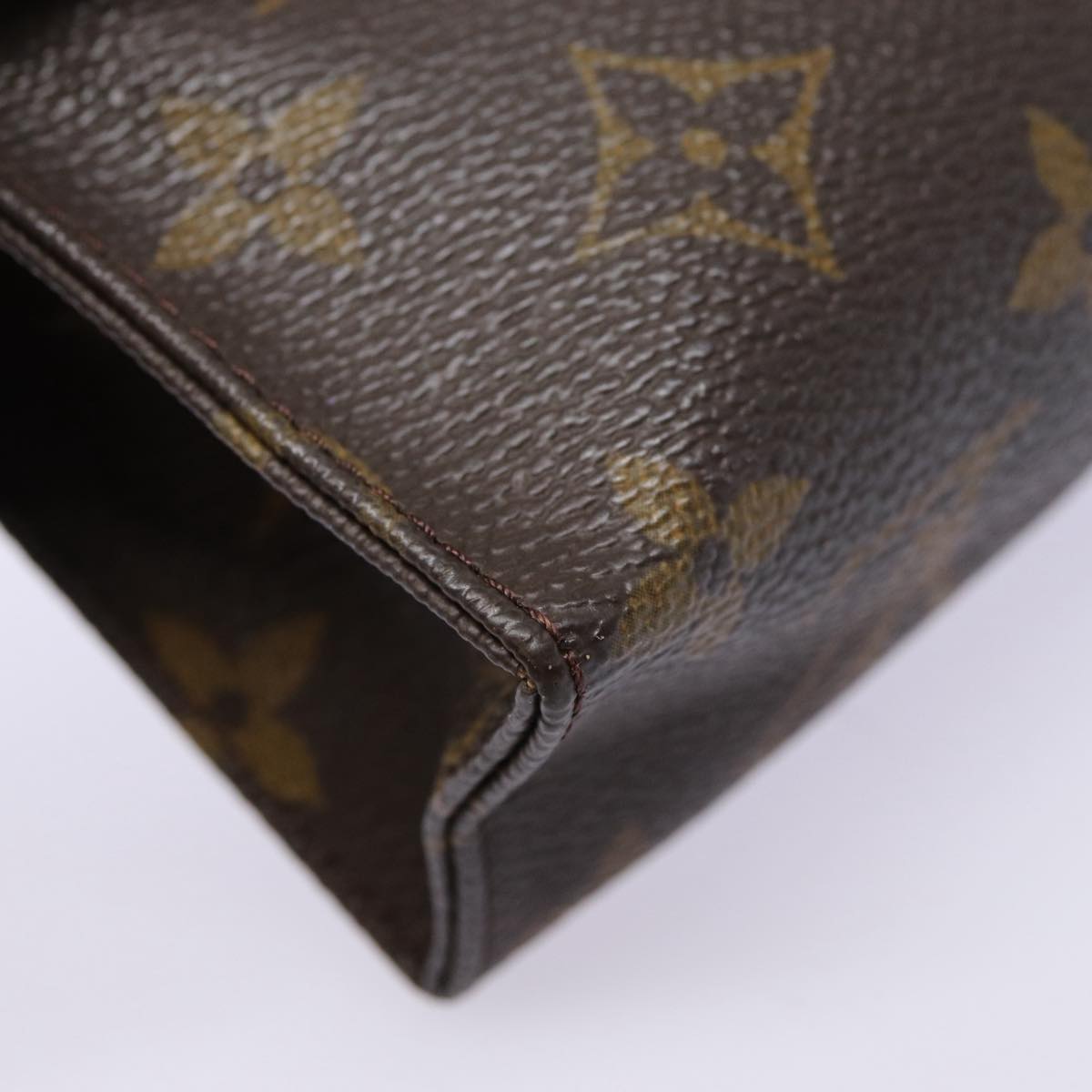 LOUIS VUITTON Monogram Poche Toilette 15 Pouch M47546 LV fm3761