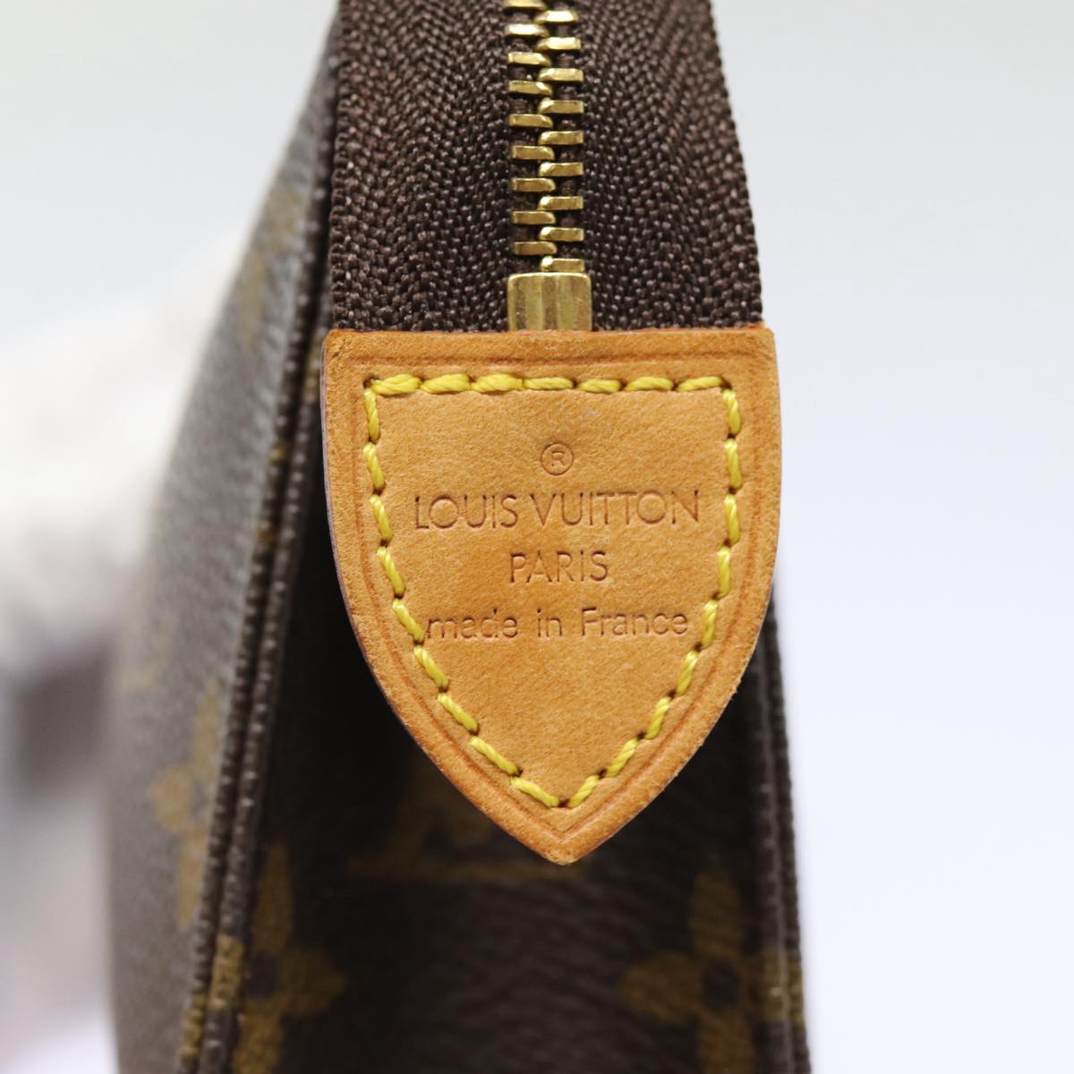 LOUIS VUITTON Monogram Poche Toilette 15 Pouch M47546 LV fm3761