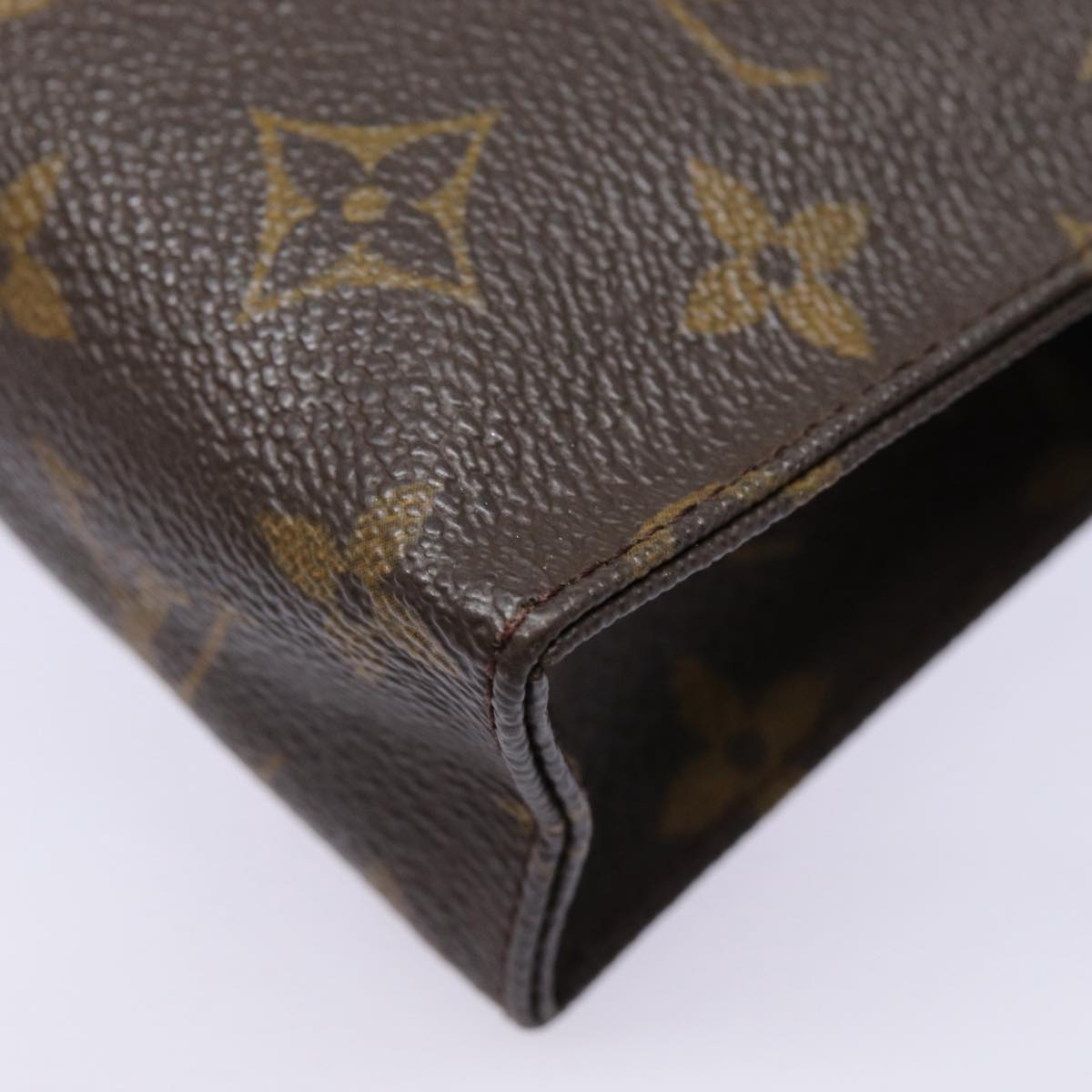 LOUIS VUITTON Monogram Poche Toilette 15 Pouch M47546 LV fm3761
