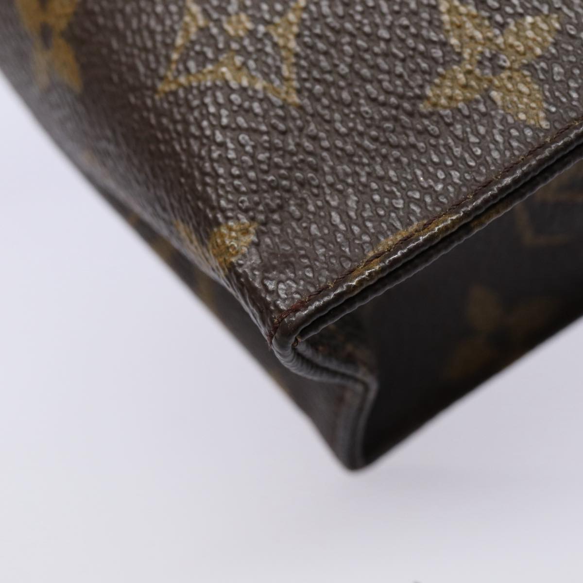 LOUIS VUITTON Monogram Poche Toilette 15 Pouch M47546 LV fm3777