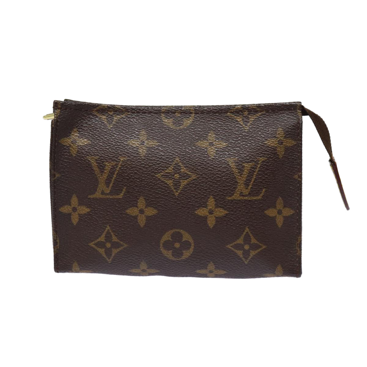 LOUIS VUITTON Monogram Poche Toilette 15 Pouch M47546 LV fm3777