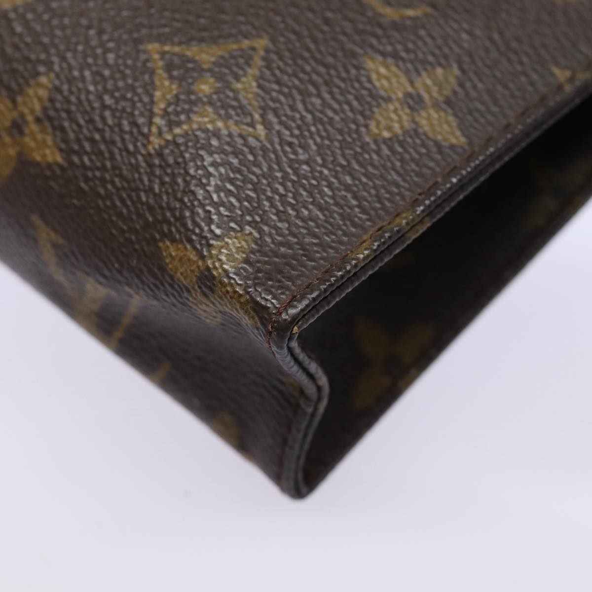 LOUIS VUITTON Monogram Poche Toilette 15 Pouch M47546 LV fm3777