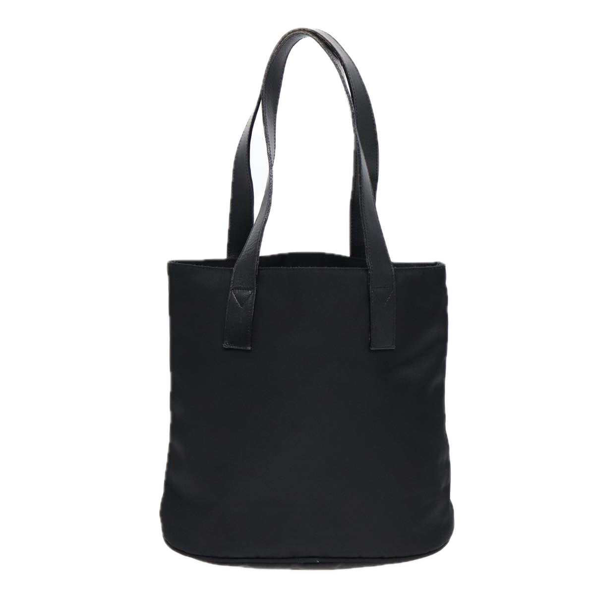 Luxury Fendi Tote Bag Nylon Silver Blackfm3779