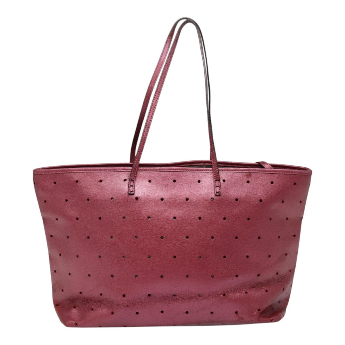 Luxury Fendi Tote Bag Leather Pink Goldfm3867