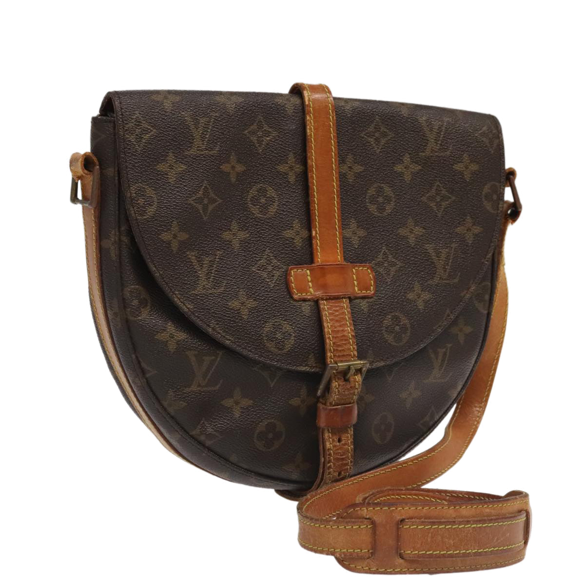 LOUIS VUITTON Monogram Chantilly GM Shoulder Bag M51232 LV fm3924