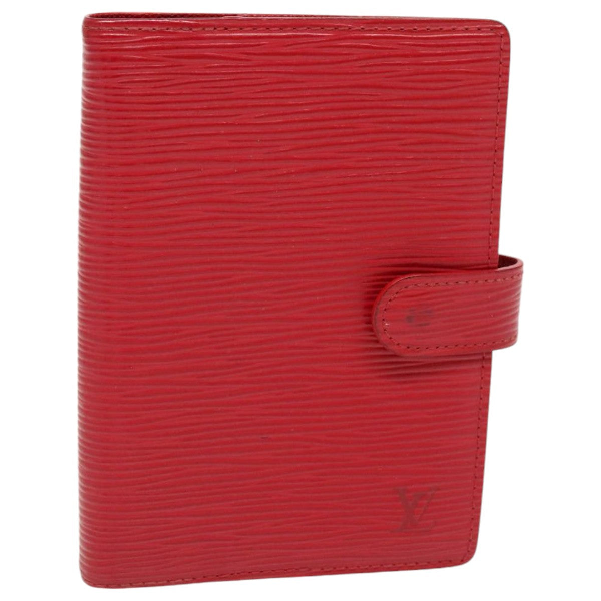 LOUIS VUITTON Epi Agenda PM Day Planner Cover Red R20057 LV fm3955