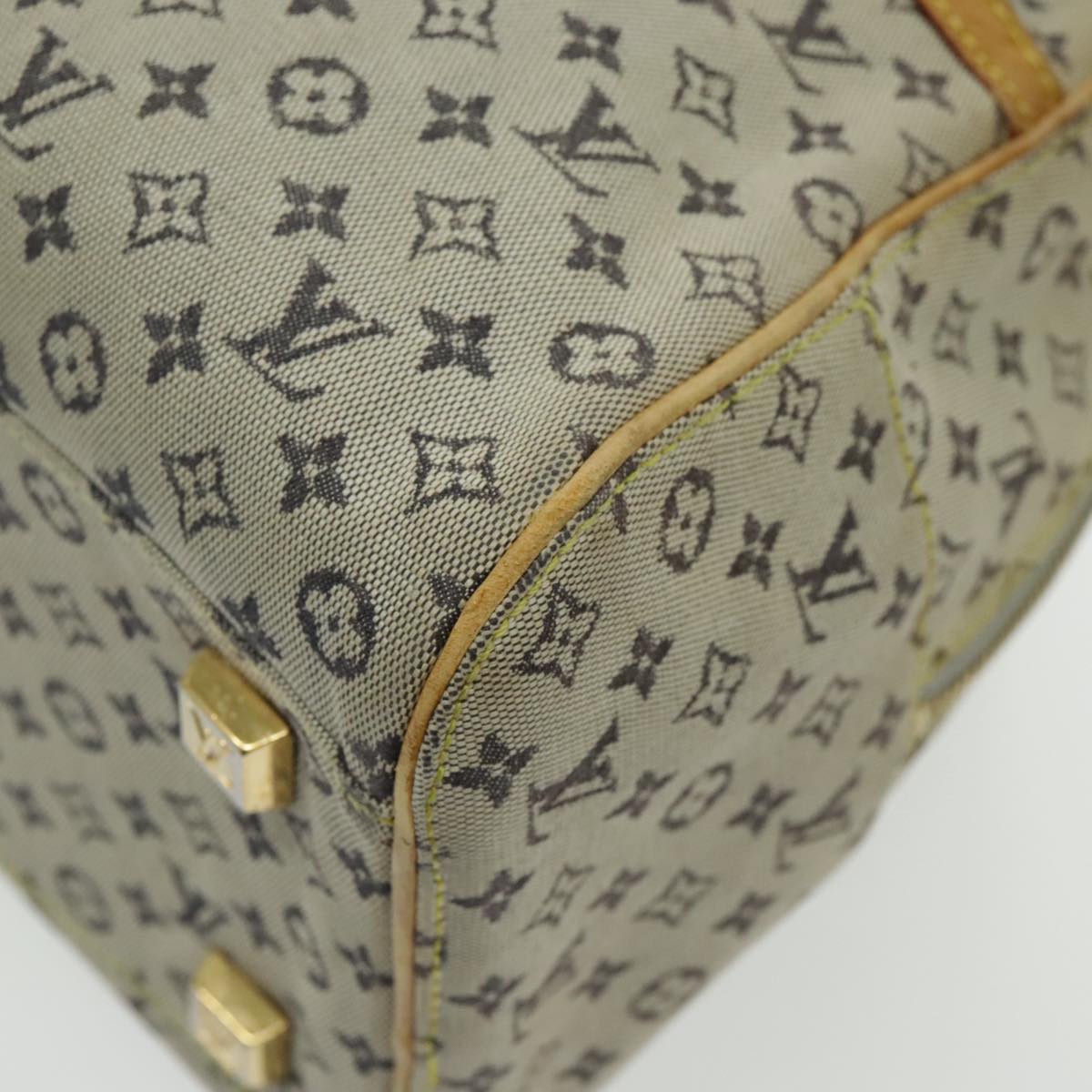 LOUIS VUITTON Monogram Mini Marie Hand Bag Blue M92003 LV fm3957