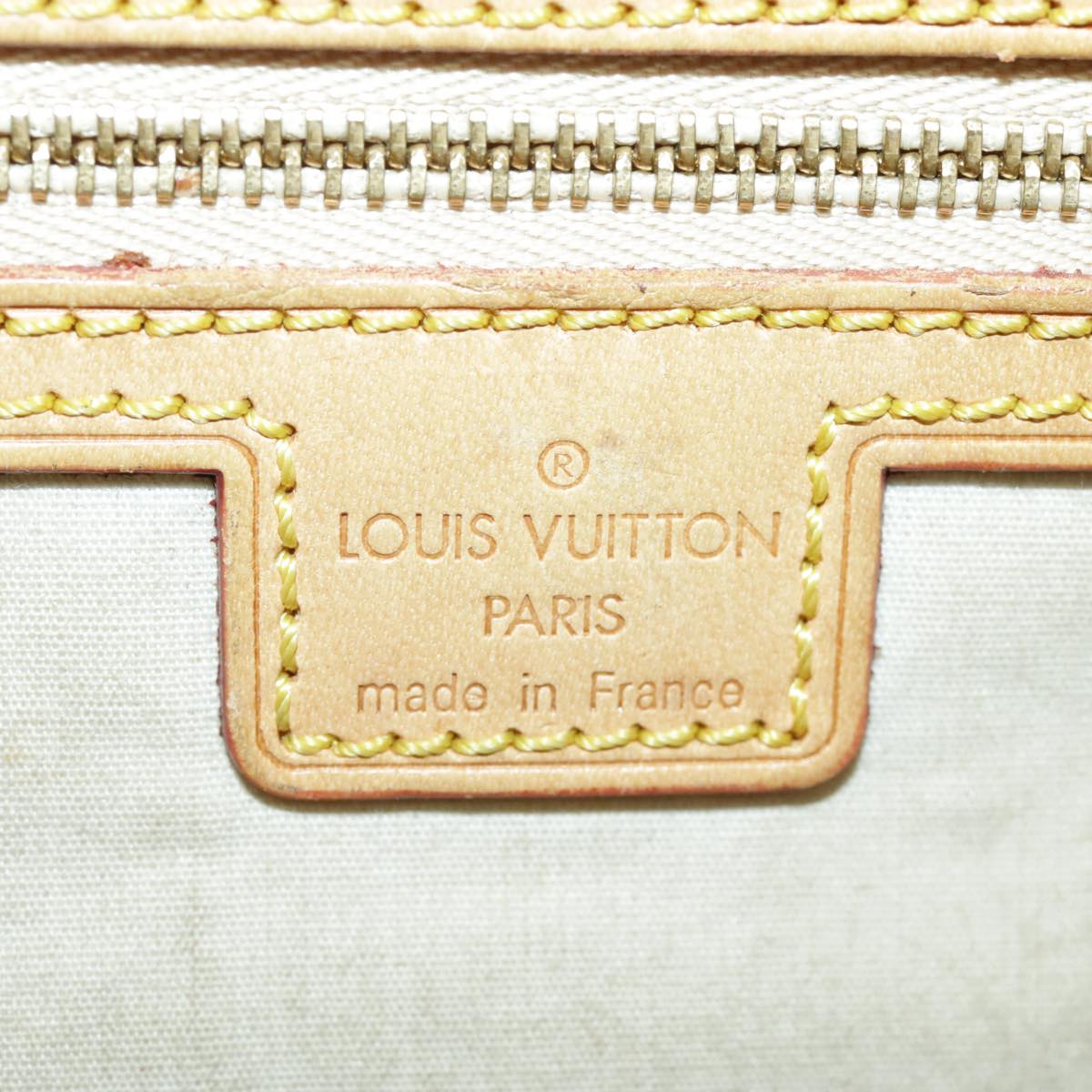 LOUIS VUITTON Monogram Mini Marie Hand Bag Blue M92003 LV fm3957