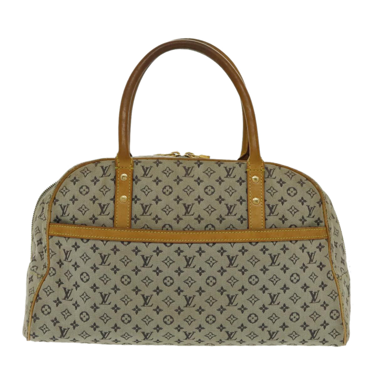 LOUIS VUITTON Monogram Mini Marie Hand Bag Blue M92003 LV fm3957