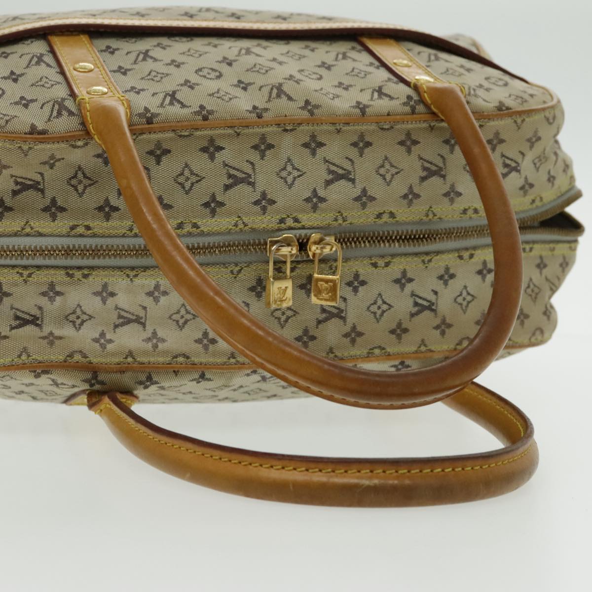 LOUIS VUITTON Monogram Mini Marie Hand Bag Blue M92003 LV fm3957