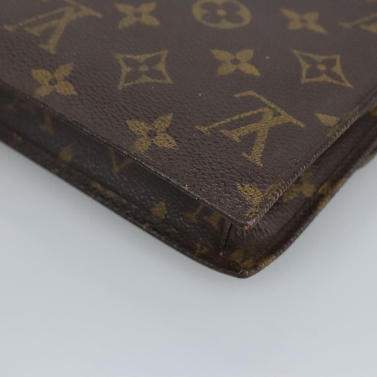 LOUIS VUITTON Monogram Pochette Rabat 20 Clutch Bag M51935 LV fm4026