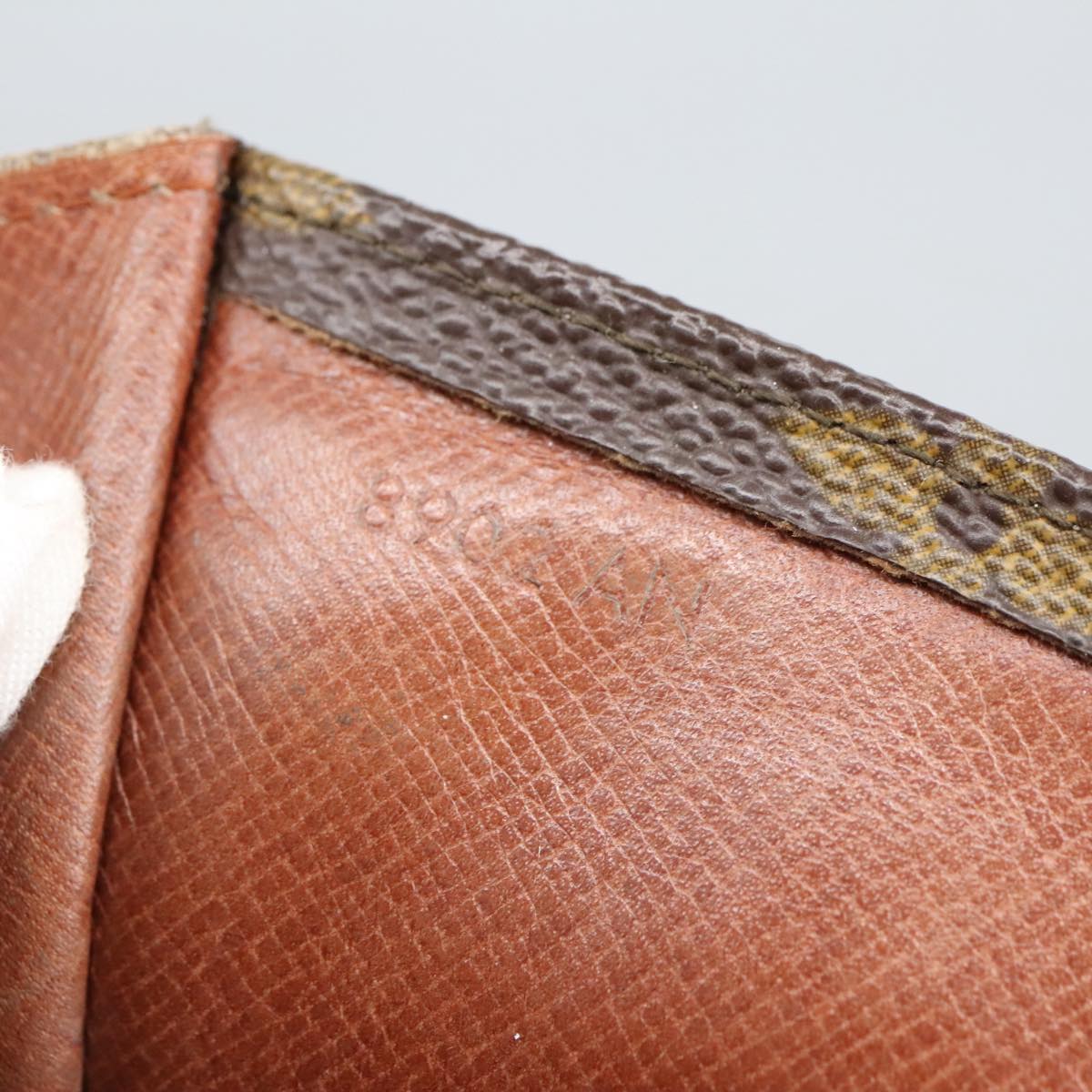 LOUIS VUITTON Monogram Pochette Rabat 20 Clutch Bag M51935 LV fm4026