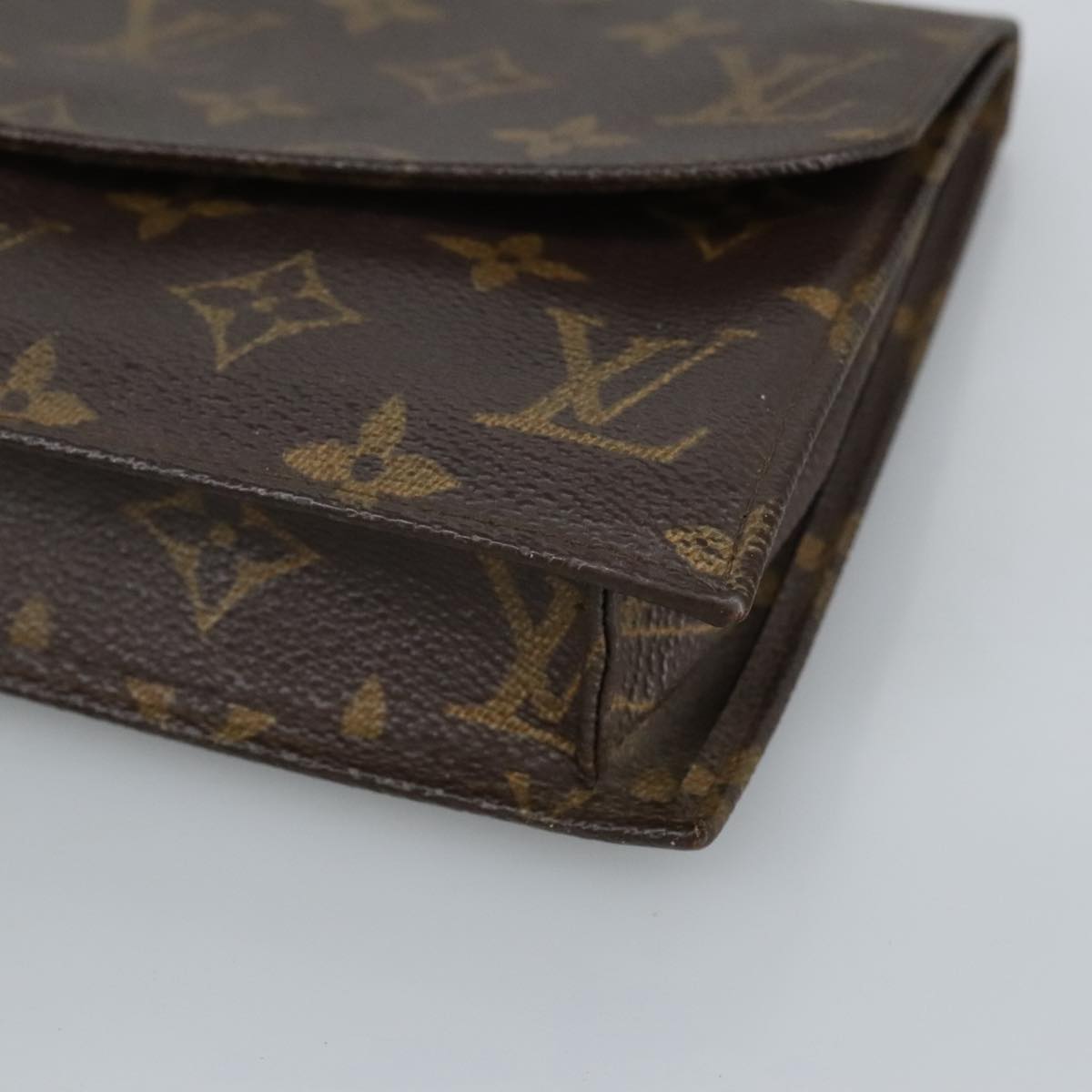 LOUIS VUITTON Monogram Pochette Rabat 20 Clutch Bag M51935 LV fm4026