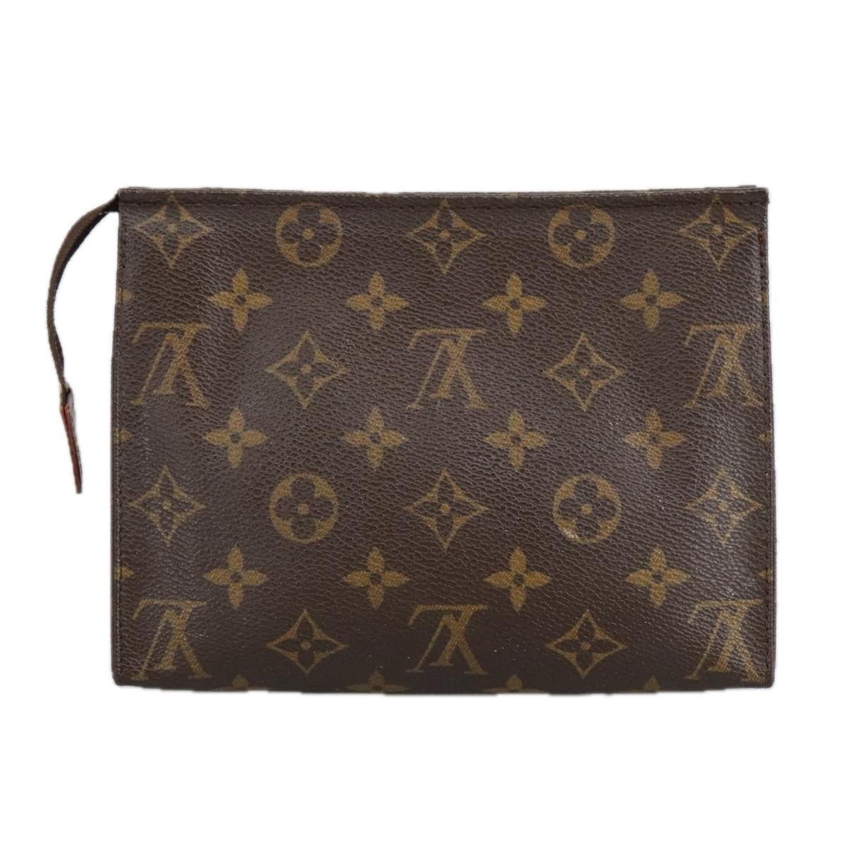 LOUIS VUITTON Monogram Poche Toilette 19 Pouch M47544 LV fm4027