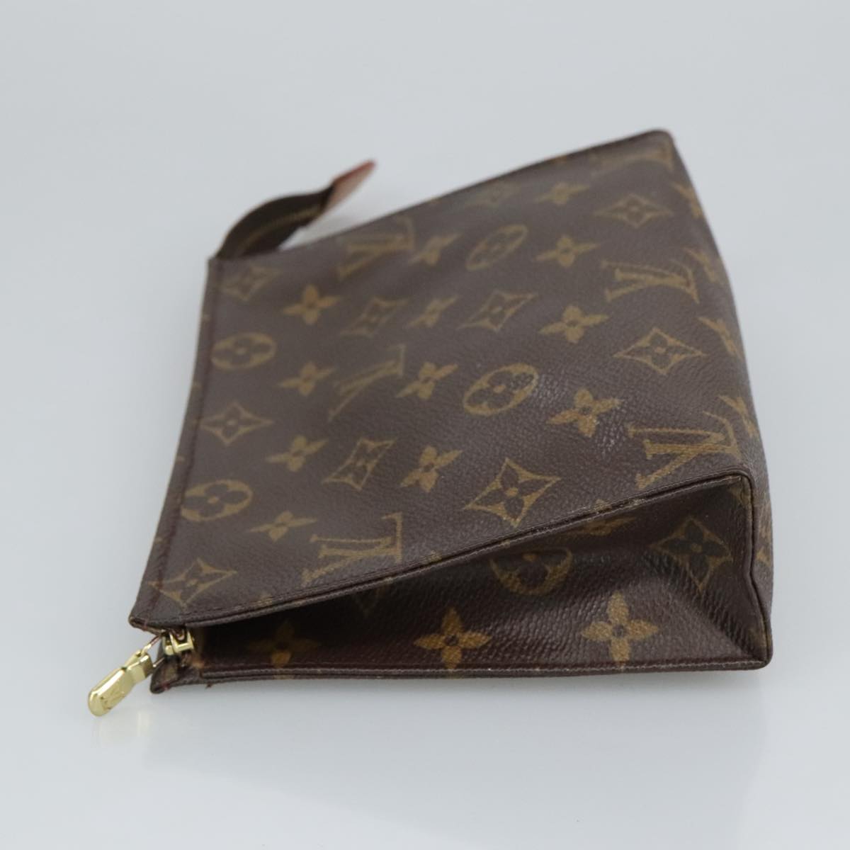 LOUIS VUITTON Monogram Poche Toilette 19 Pouch M47544 LV fm4027