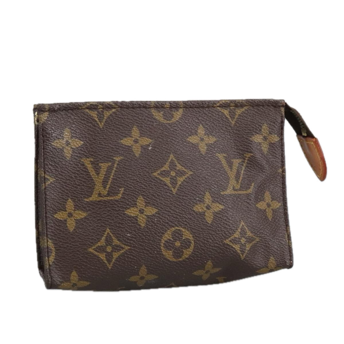 LOUIS VUITTON Monogram Poche Toilette 15 Pouch M47546 LV fm4031