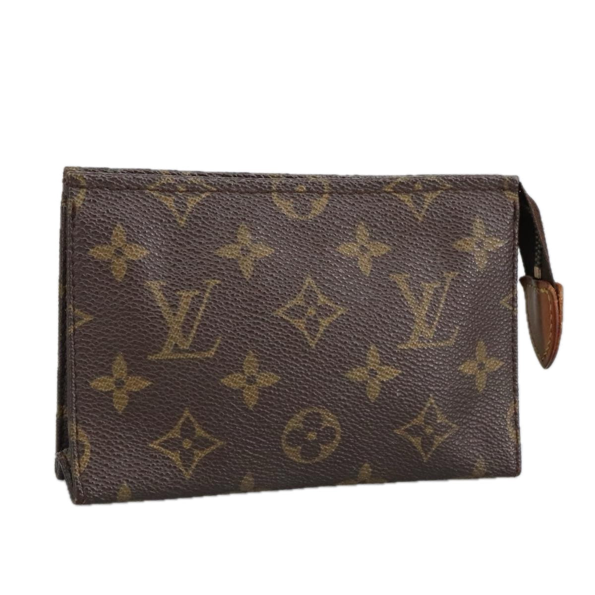 LOUIS VUITTON Monogram Poche Toilette 15 Pouch M47546 LV fm4032