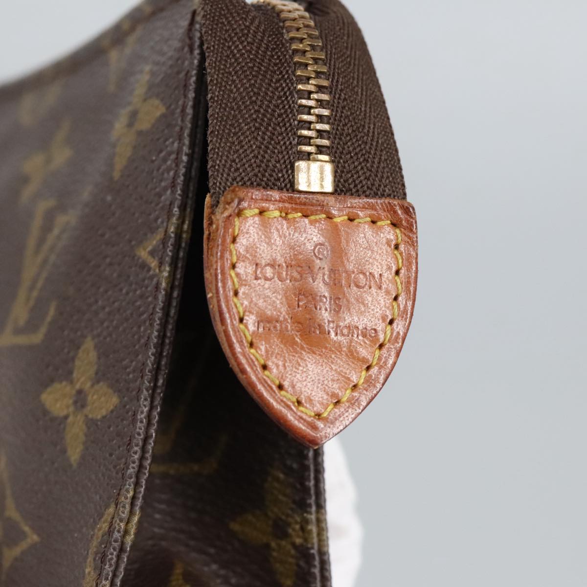 LOUIS VUITTON Monogram Poche Toilette 15 Pouch M47546 LV fm4032