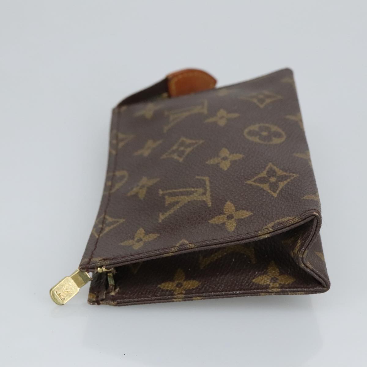 LOUIS VUITTON Monogram Poche Toilette 15 Pouch M47546 LV fm4032