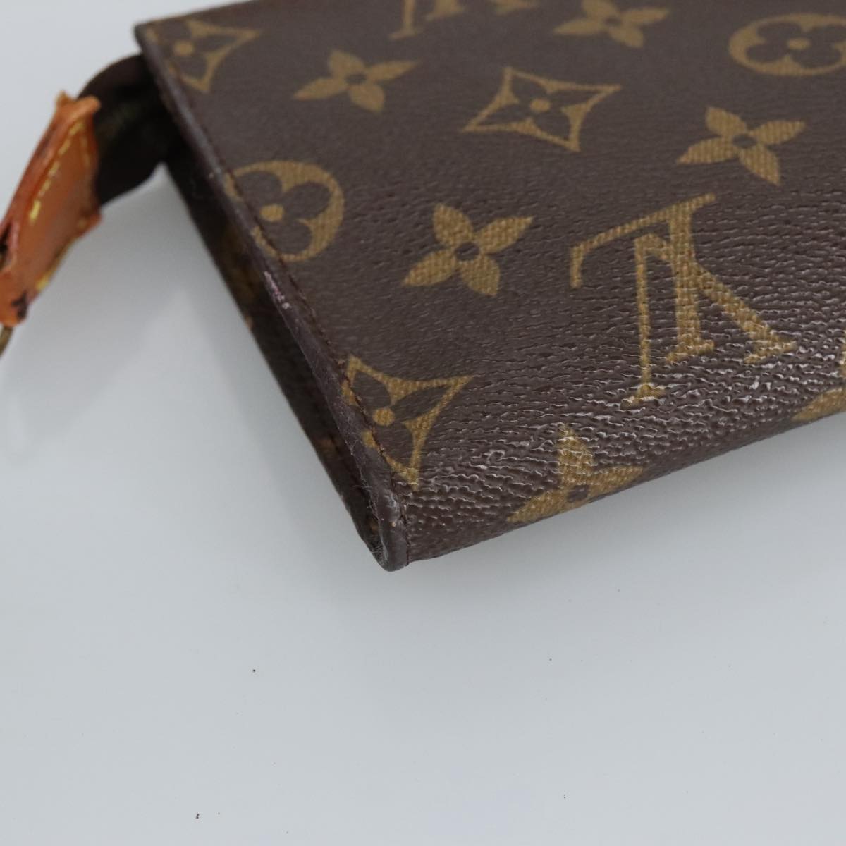 LOUIS VUITTON Monogram Bucket PM Accessory Pouch LV fm4034