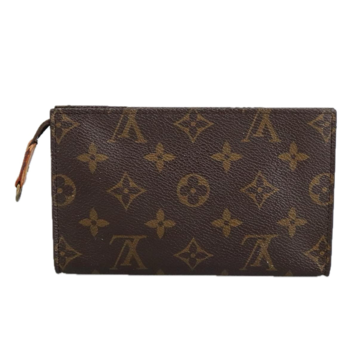 LOUIS VUITTON Monogram Bucket PM Accessory Pouch LV fm4035