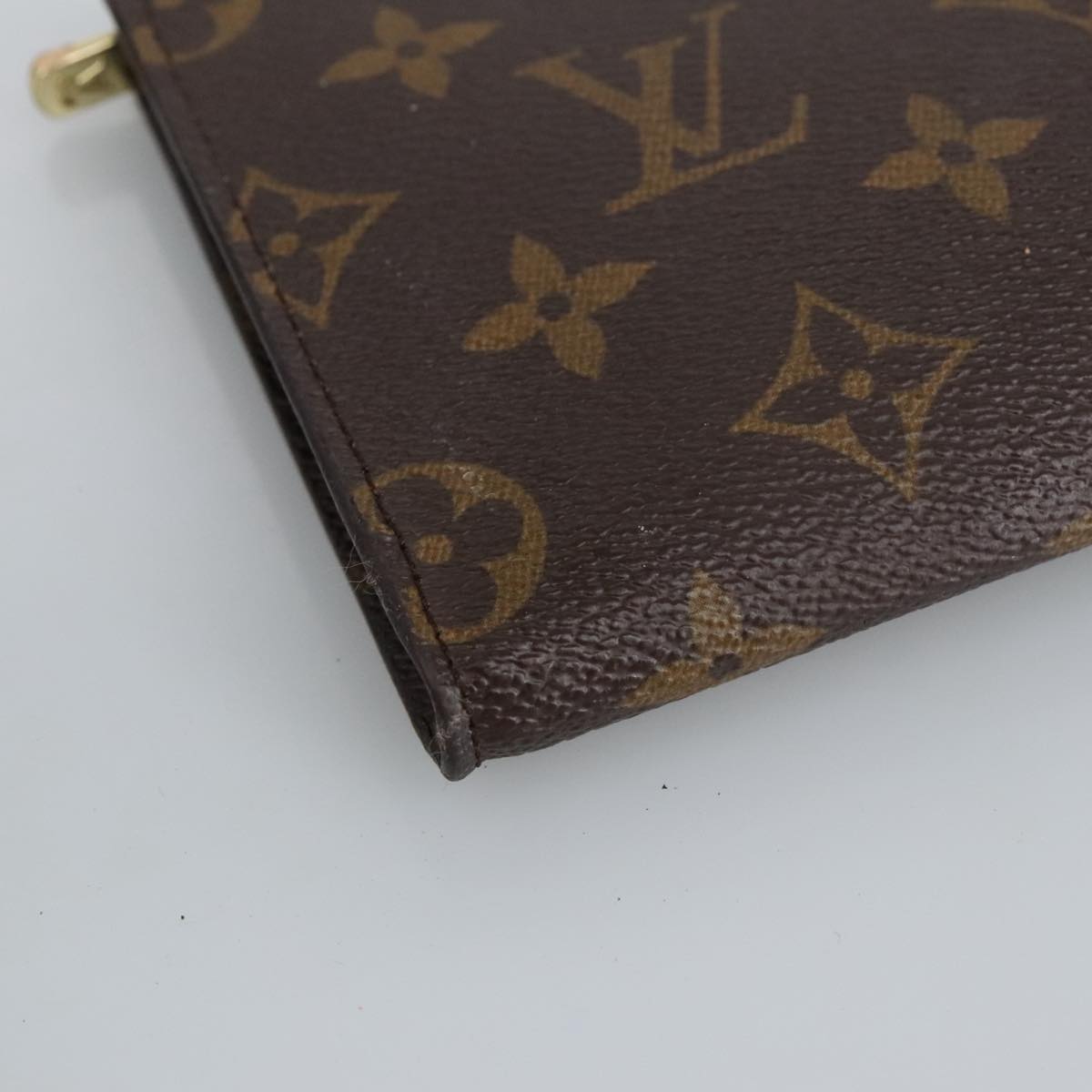 LOUIS VUITTON Monogram Bucket PM Accessory Pouch LV fm4035