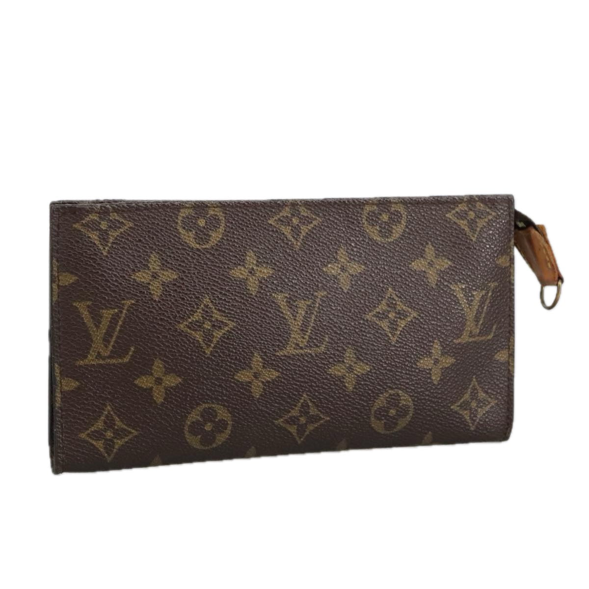 LOUIS VUITTON Monogram Bucket GM Pouch Accessory Pouch LV fm4037