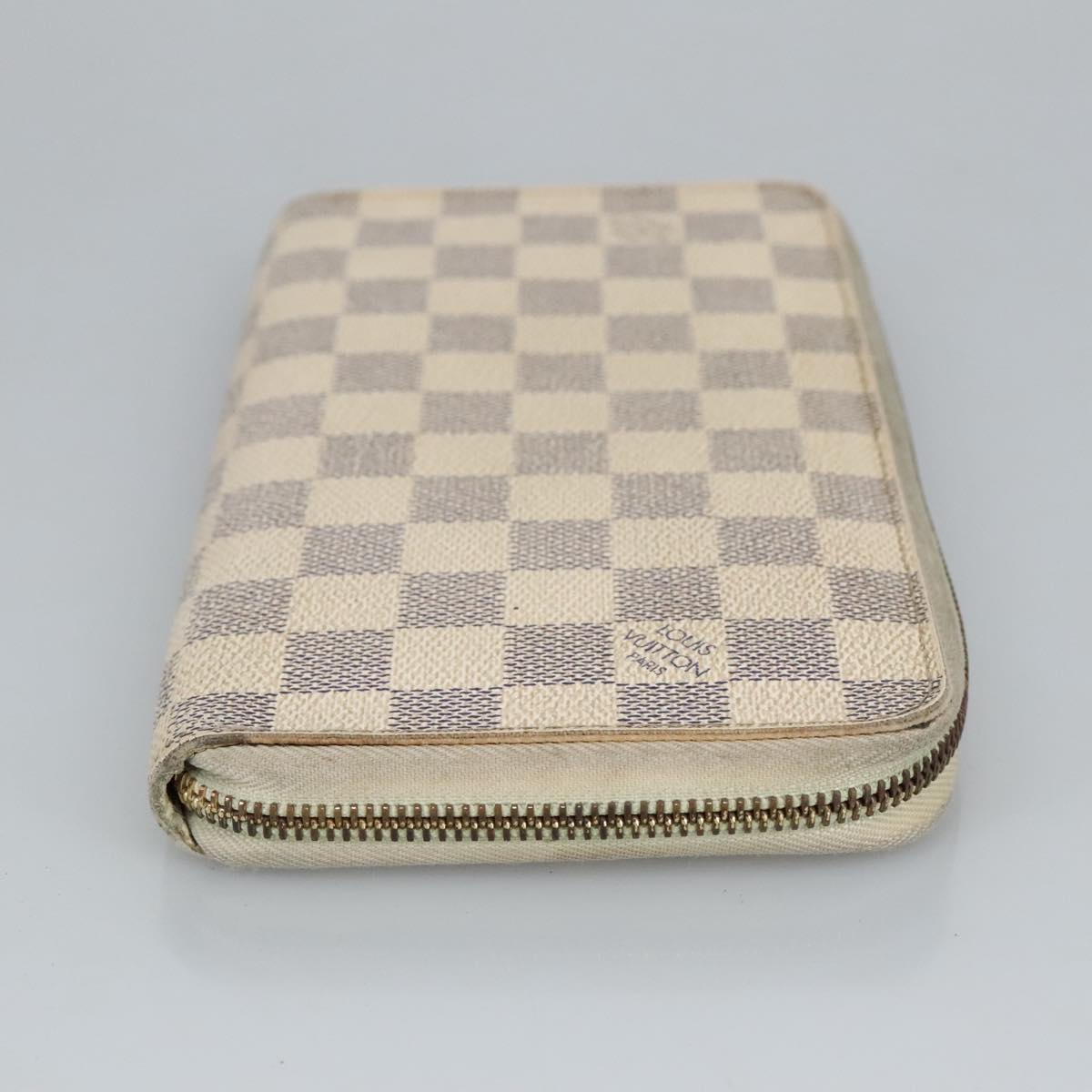 LOUIS VUITTON Damier Azur Zippy Organizer Long Wallet N60012 LV fm4041