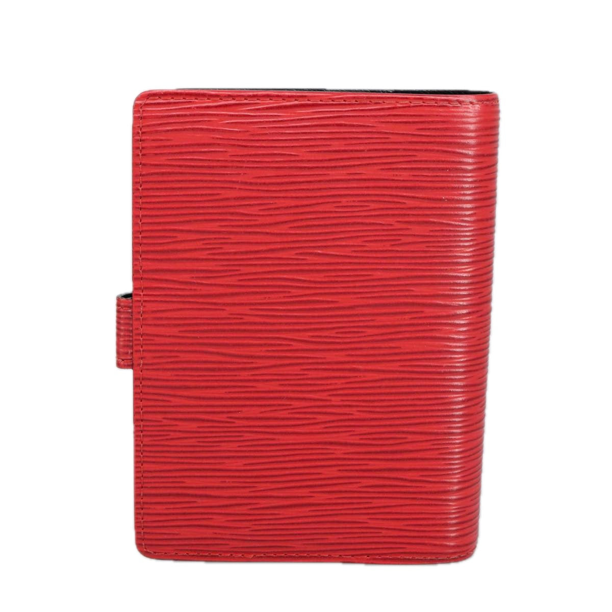 LOUIS VUITTON Epi Agenda PM Day Planner Cover Red R20057 LV fm4047