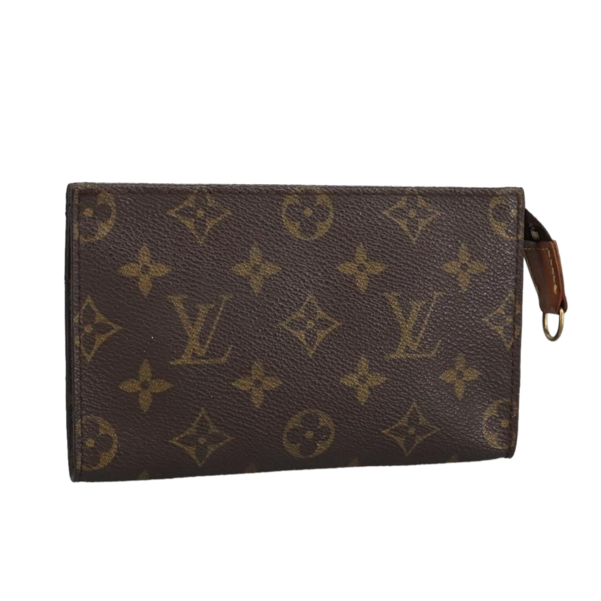 LOUIS VUITTON Monogram Bucket PM Accessory Pouch LV fm4137