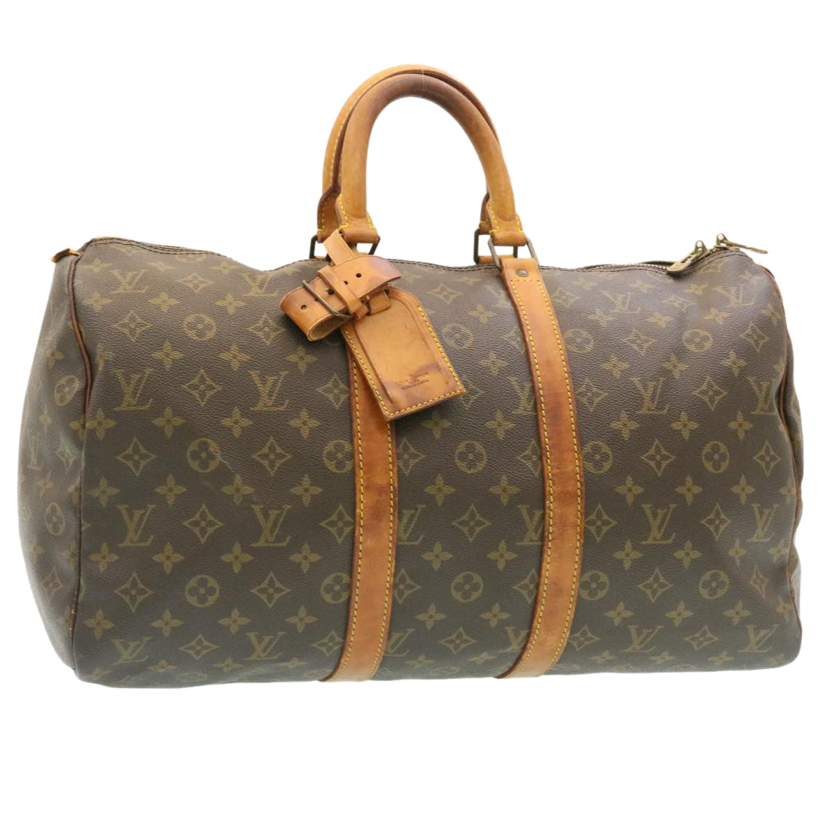 LOUIS VUITTON Monogram Keepall 45 Boston Bag M41428 LV fm898