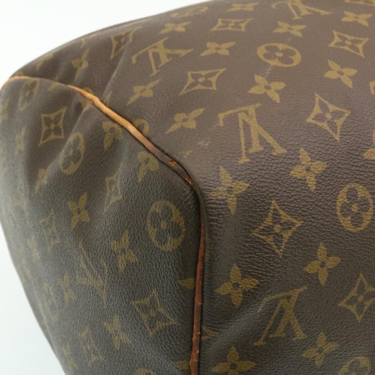 LOUIS VUITTON Monogram Keepall 45 Boston Bag M41428 LV fm898
