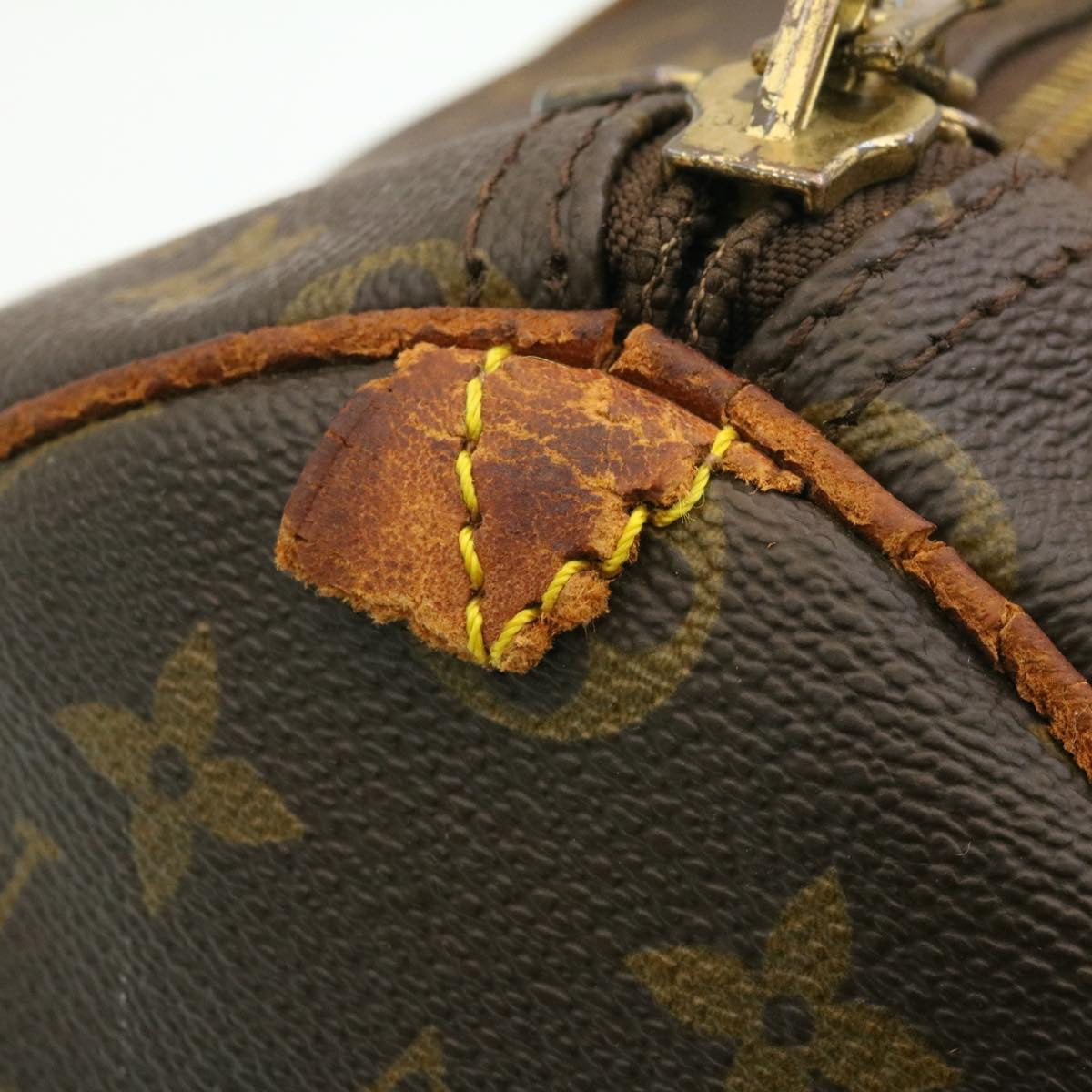 LOUIS VUITTON Monogram Keepall 45 Boston Bag M41428 LV fm898