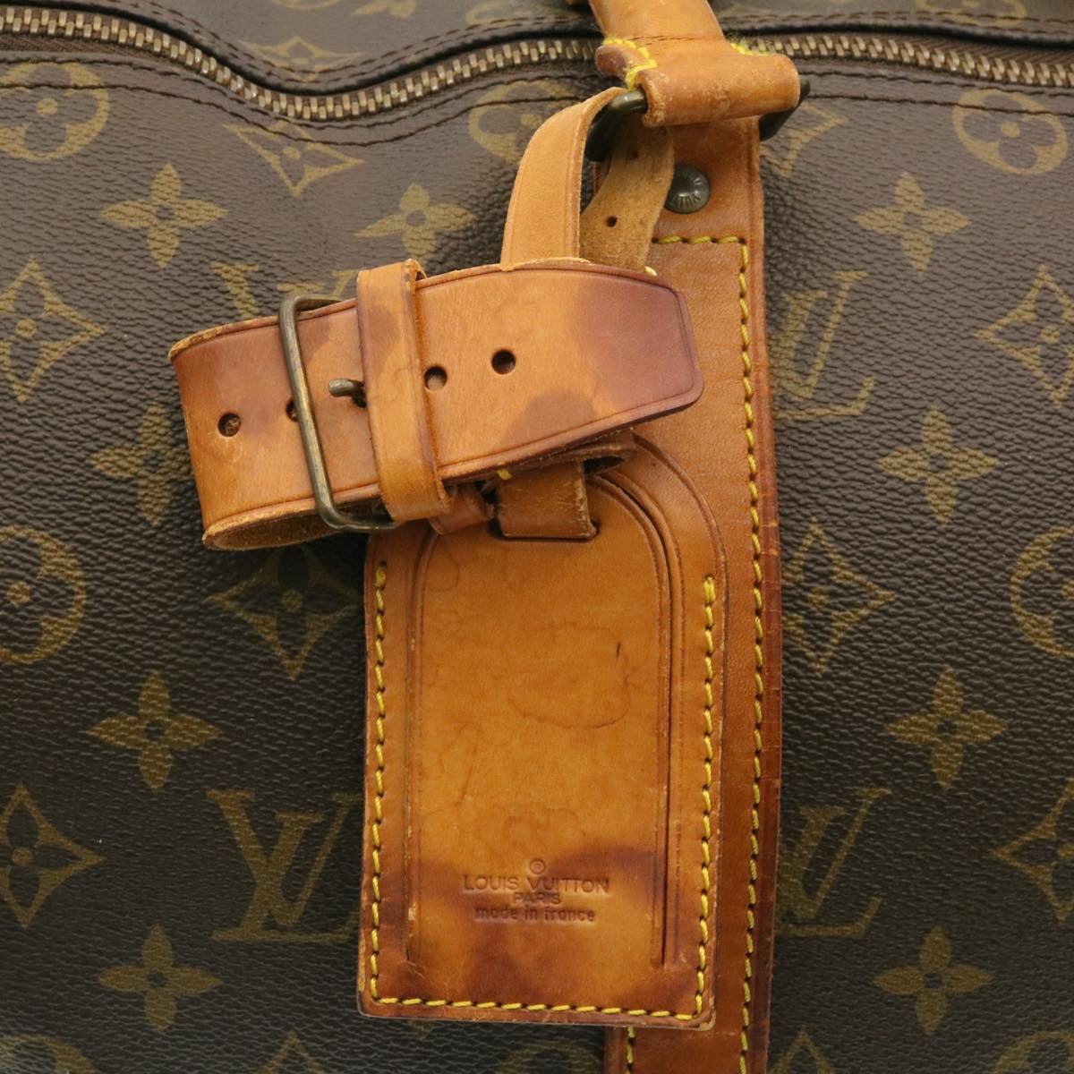 LOUIS VUITTON Monogram Keepall 45 Boston Bag M41428 LV fm898