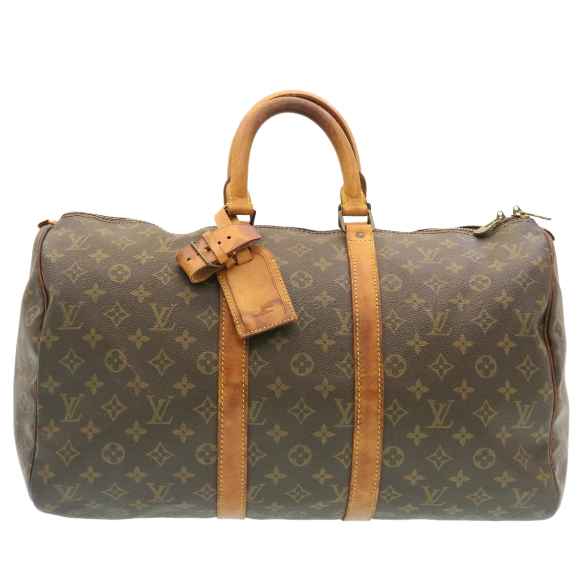 LOUIS VUITTON Monogram Keepall 45 Boston Bag M41428 LV fm898
