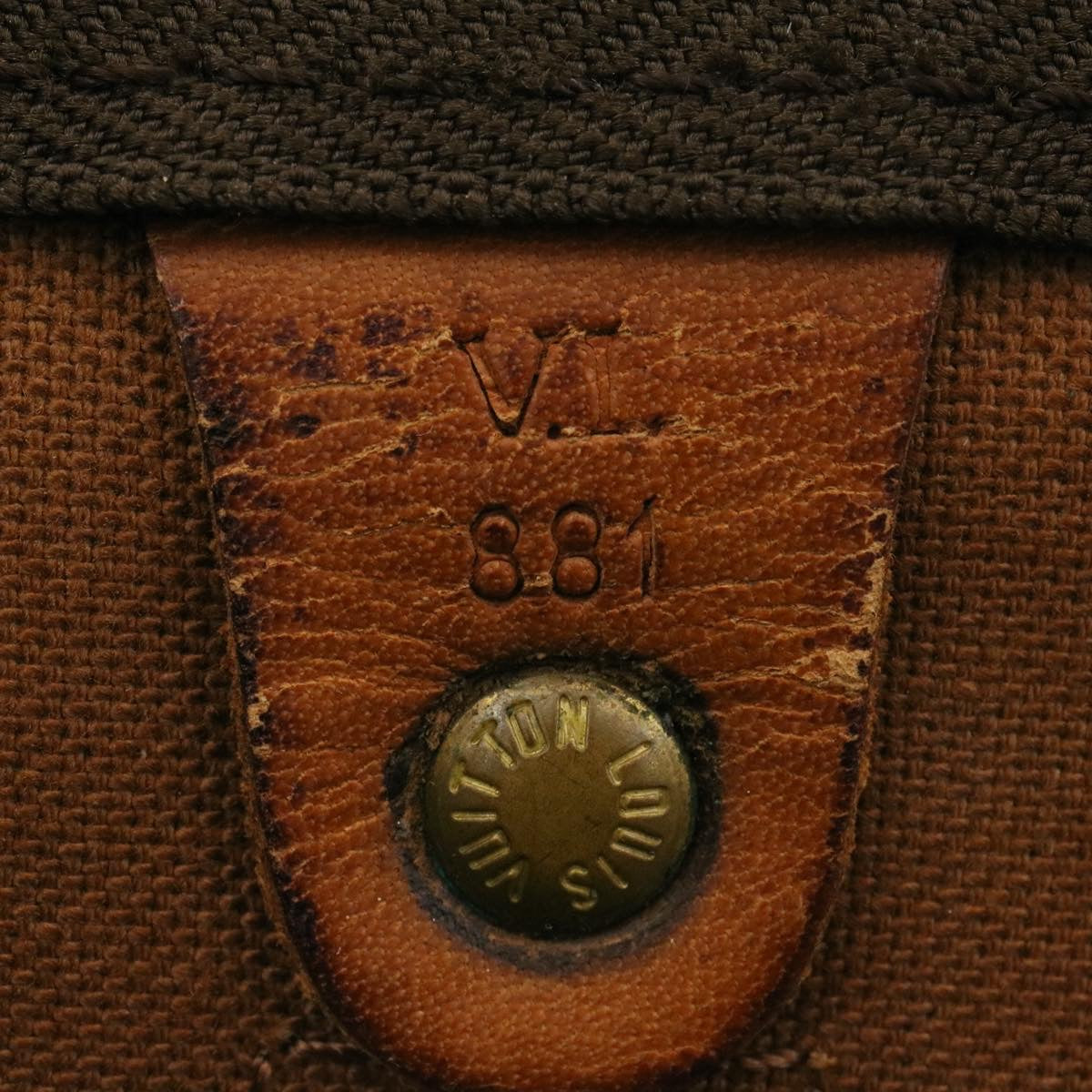 LOUIS VUITTON Monogram Keepall 45 Boston Bag M41428 LV fm898