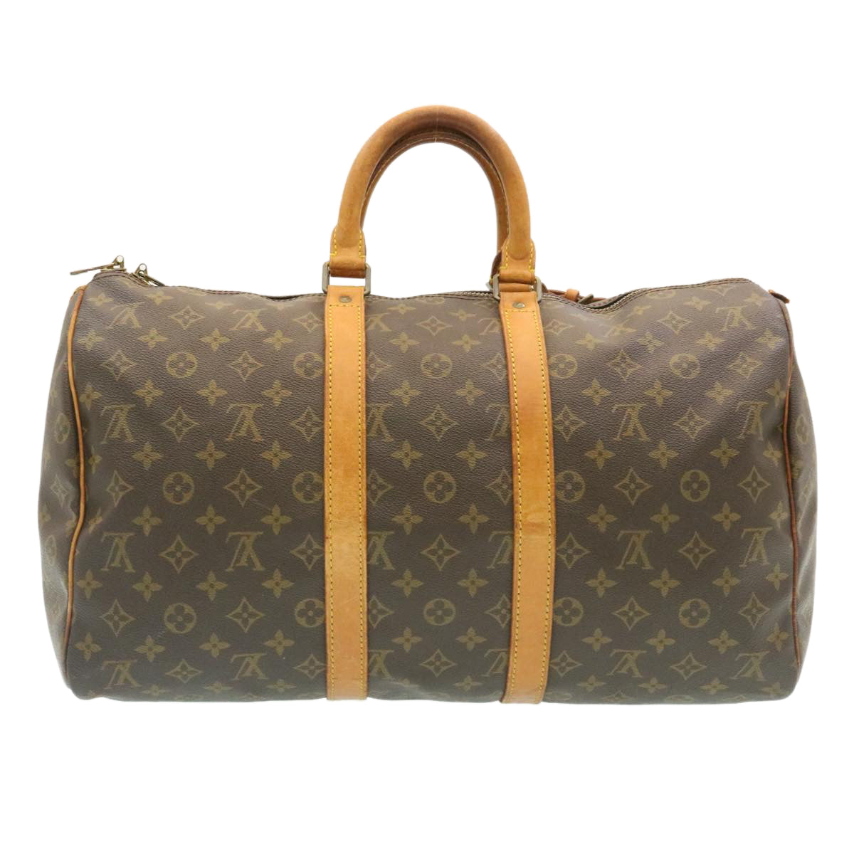LOUIS VUITTON Monogram Keepall 45 Boston Bag M41428 LV fm898