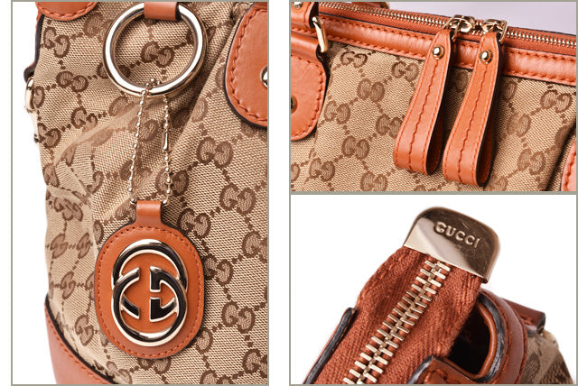 Luxury Gucci Trending 2025 GG Canvas 2-Way Tote/Shoulder Bag 285730